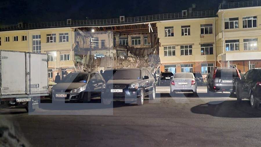 В Коломне обрушилась стена здания больницы<br />
