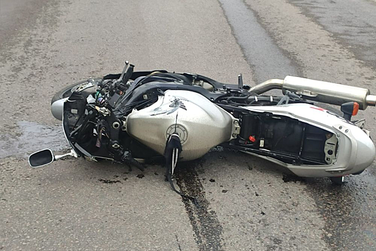 Два человека погибли в аварии с мотоциклом в Воронеже