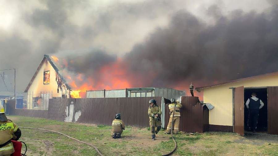 Более 130 строений сгорело в трех населенных пунктах Курганской области<br />
