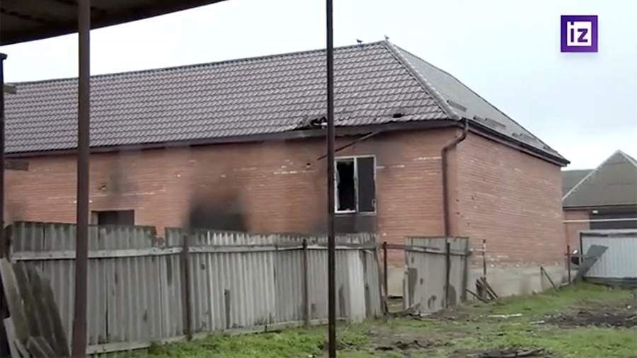 Опубликованы кадры из дома в Ингушетии, где прятались стрелявшие в силовиков<br />

