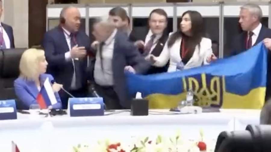 Украинская делегация попыталась сорвать выступление России на саммите ПАЧЭС<br />
